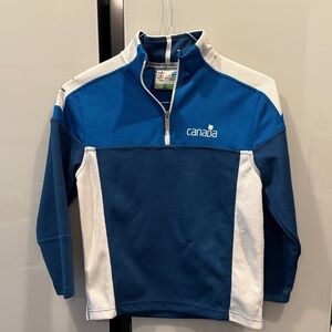 Blue and White Olympic Kids Pullover Top